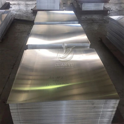 5083 3mm Aluminum Mirror Sheet Customized Embossed Surface Treatment